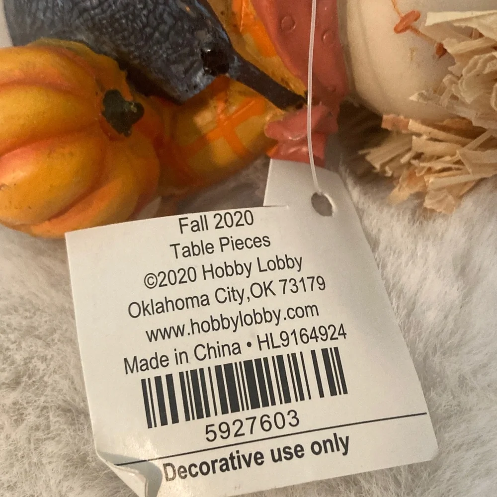 Hobby Lobby 2020 Set of Three Scarecrow Figurines